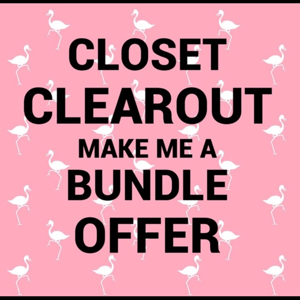 Closet clear out!  Making room for more things!